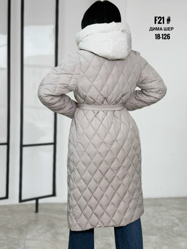 Купить Куртка женская светло-серая оптом Садовод Интернет-каталог Садовод интернет-каталог
