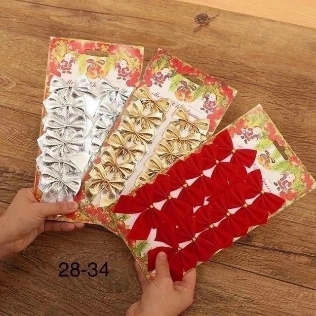 Купить Новогодний бантик оптом Садовод Интернет-каталог Садовод интернет-каталог