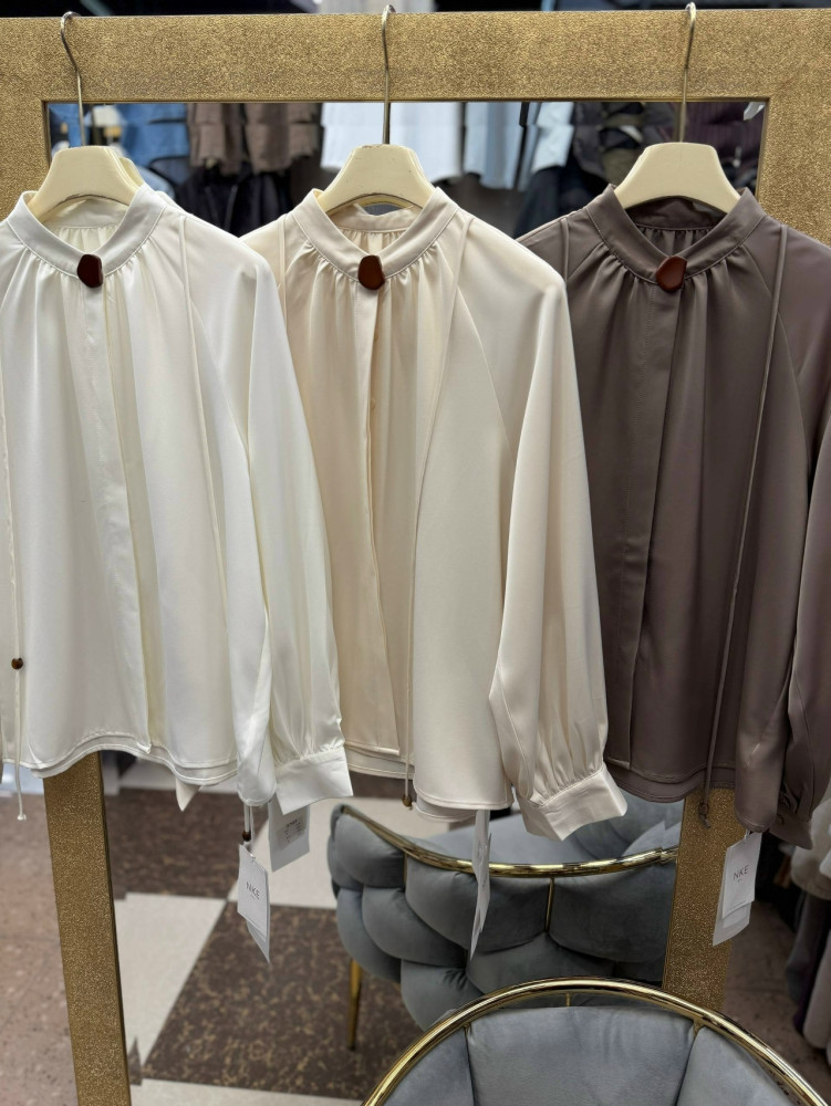 Купить Женская рубашка молочная оптом Садовод Интернет-каталог Садовод интернет-каталог