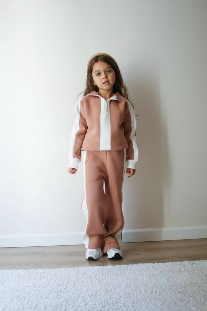 Купить Детский костюм бежевый оптом Садовод Интернет-каталог Садовод интернет-каталог