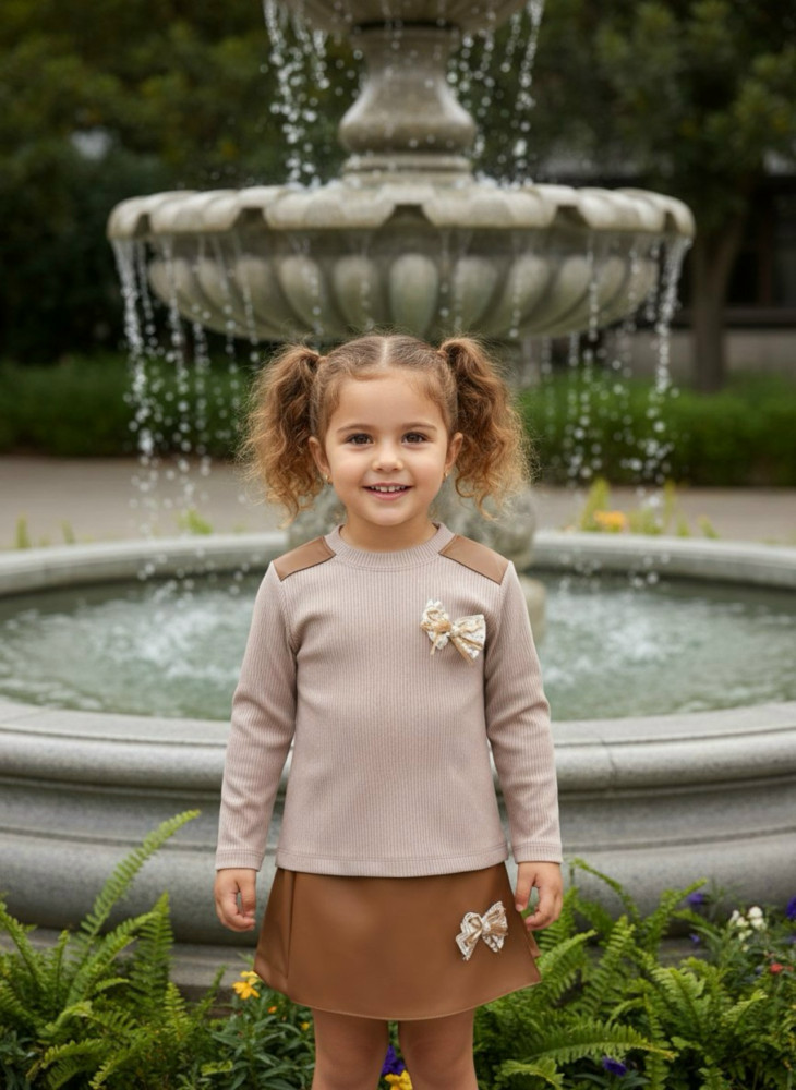 Купить Детский костюм коричневый оптом Садовод Интернет-каталог Садовод интернет-каталог