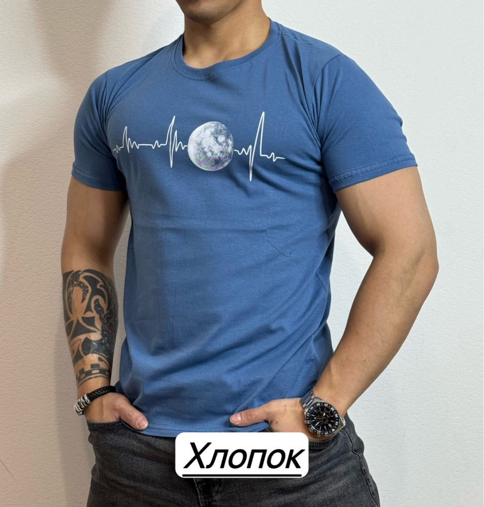 Купить Футболка для мужчин, хлопок оптом Садовод Интернет-каталог Садовод интернет-каталог