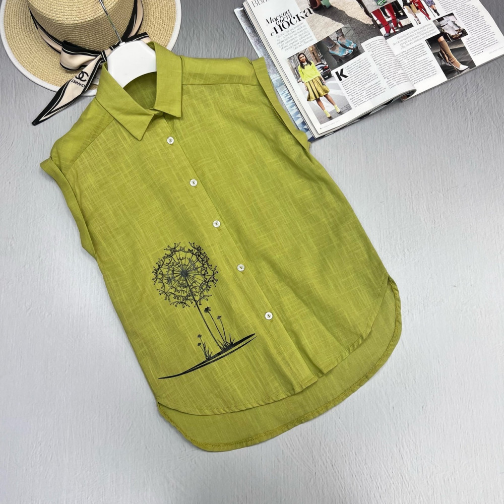 Купить Детская рубашка зеленая оптом Садовод Интернет-каталог Садовод интернет-каталог