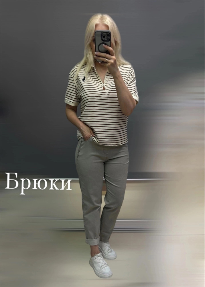Купить Женские брюки серые оптом Садовод Интернет-каталог Садовод интернет-каталог