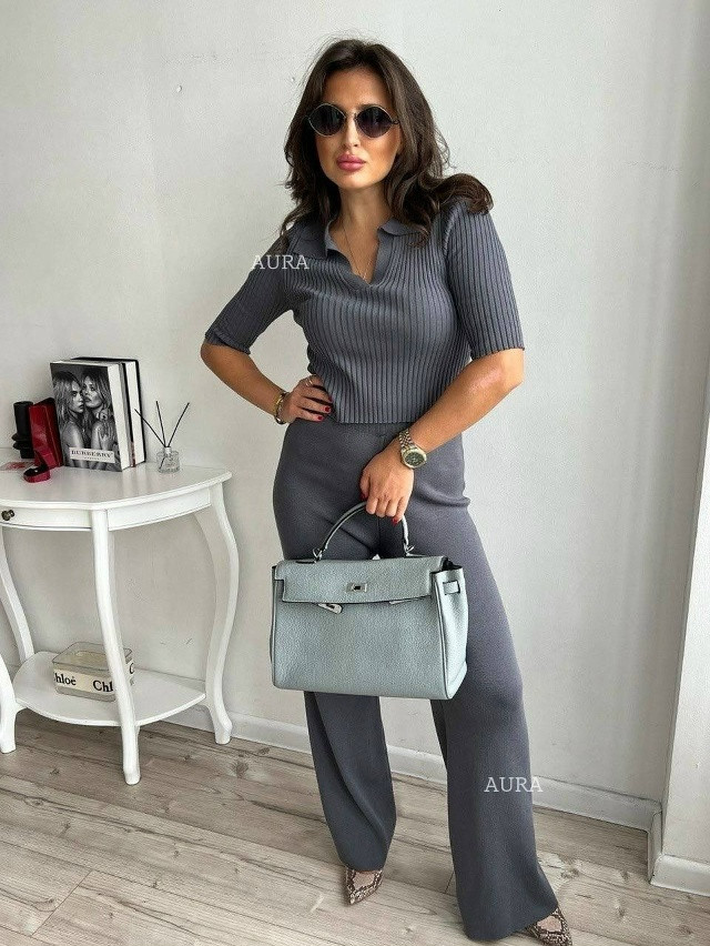 Купить Трикотажный брючный костюм оптом Садовод Интернет-каталог Садовод интернет-каталог