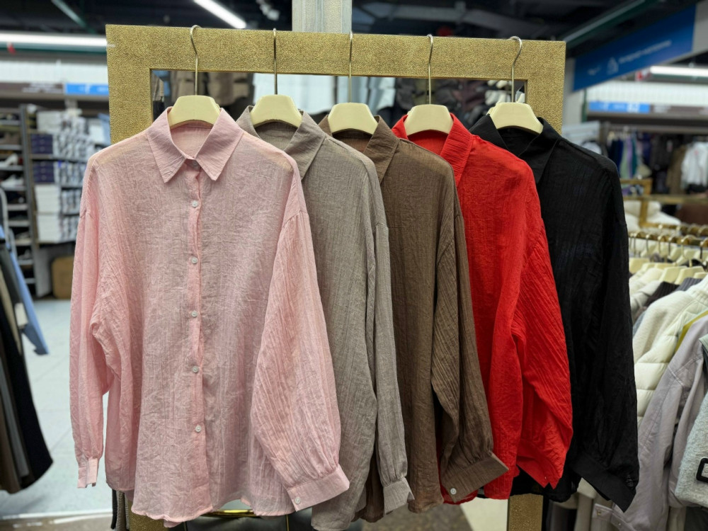 Купить Женская рубашка бежевая оптом Садовод Интернет-каталог Садовод интернет-каталог