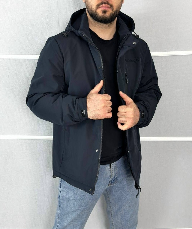 Купить Куртка мужская синяя оптом Садовод Интернет-каталог Садовод интернет-каталог