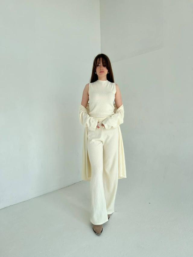 Купить Женский костюм молочный оптом Садовод Интернет-каталог Садовод интернет-каталог