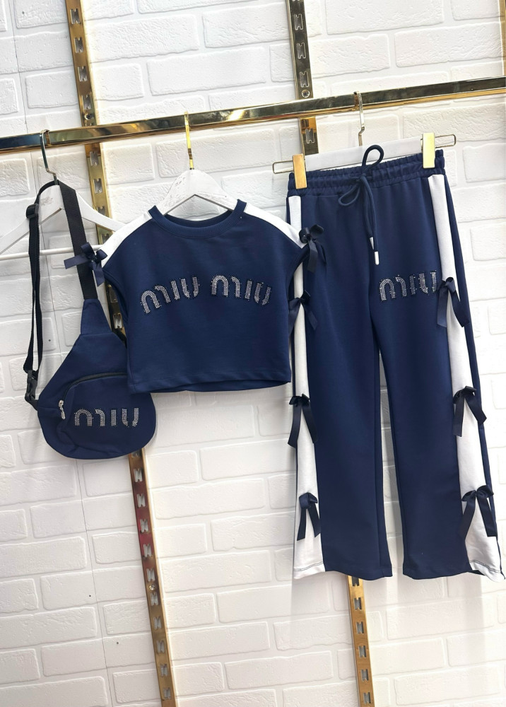 Купить Детский костюм синий оптом Садовод Интернет-каталог Садовод интернет-каталог