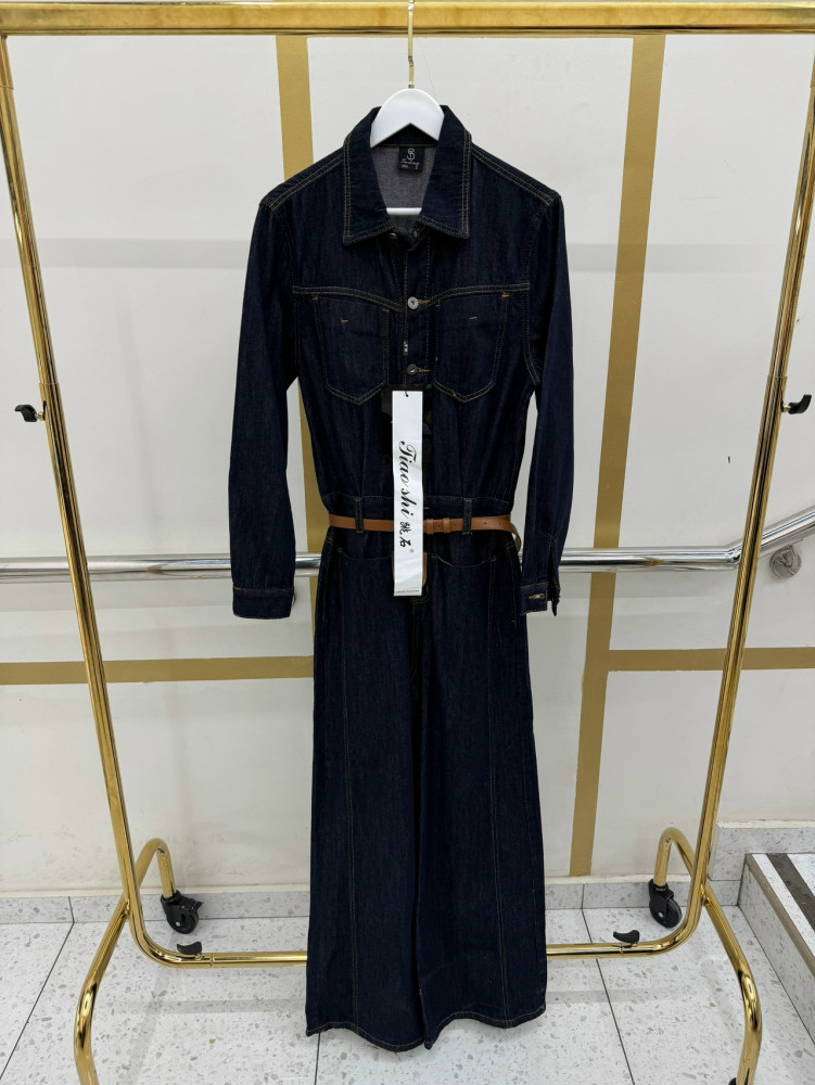 Купить Женский комбинезон темно-синий оптом Садовод Интернет-каталог Садовод интернет-каталог