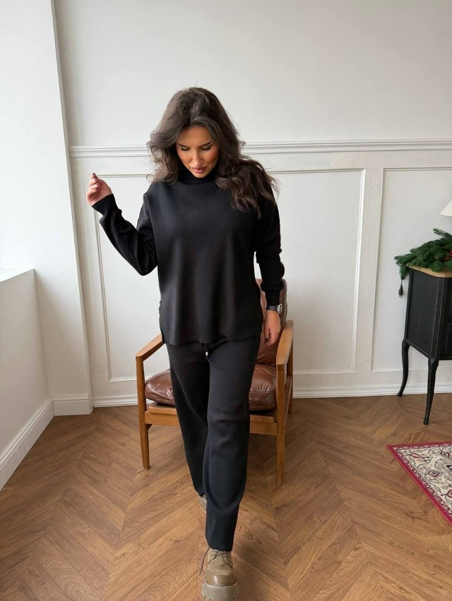 Купить Женский костюм черный оптом Садовод Интернет-каталог Садовод интернет-каталог