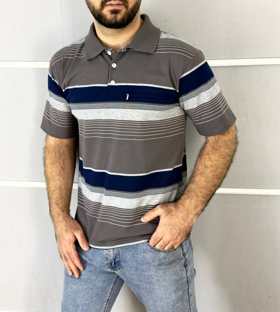 Купить Мужская футболка коричневая оптом Садовод Интернет-каталог Садовод интернет-каталог