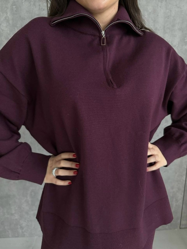 Купить Женский костюм бордовый оптом Садовод Интернет-каталог Садовод интернет-каталог