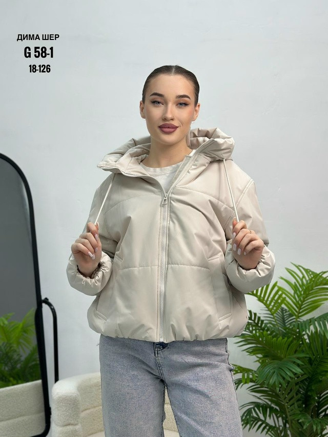 Купить Куртка женская бежевая оптом Садовод Интернет-каталог Садовод интернет-каталог