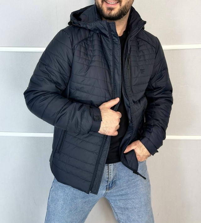 Купить Куртка мужская синяя оптом Садовод Интернет-каталог Садовод интернет-каталог