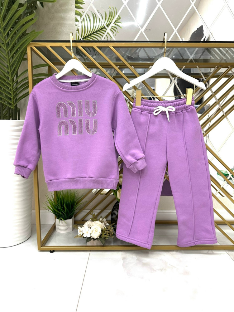 Купить Детский костюм фиолетовый оптом Садовод Интернет-каталог Садовод интернет-каталог