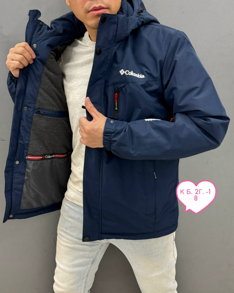 Купить Куртка мужская синяя оптом Садовод Интернет-каталог Садовод интернет-каталог