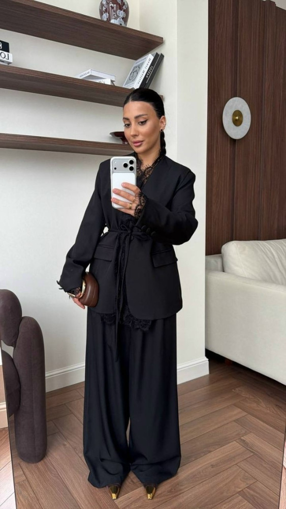 Купить Женский костюм черный оптом Садовод Интернет-каталог Садовод интернет-каталог