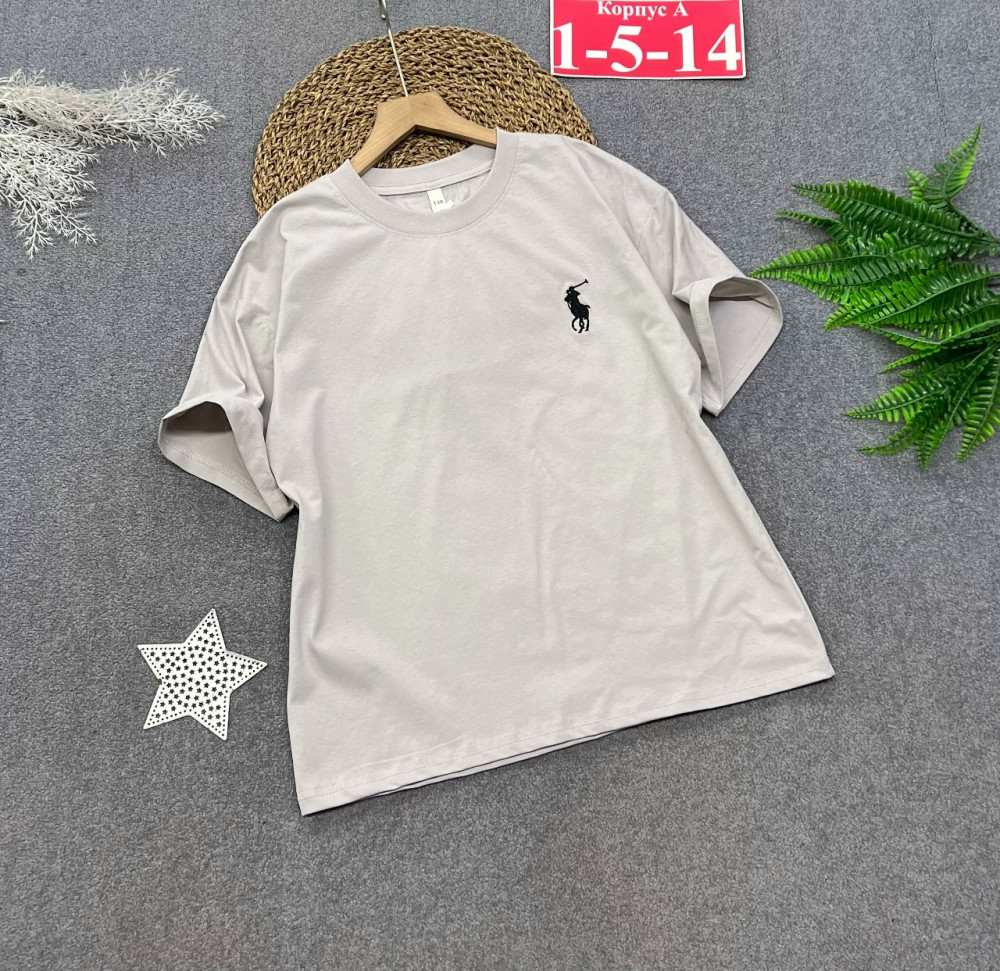 Купить Детская футболка бежевая оптом Садовод Интернет-каталог Садовод интернет-каталог