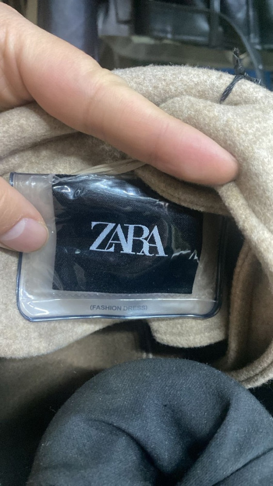 Купить Пальто  Zara 1:1  Без пояса оптом Садовод Интернет-каталог Садовод интернет-каталог