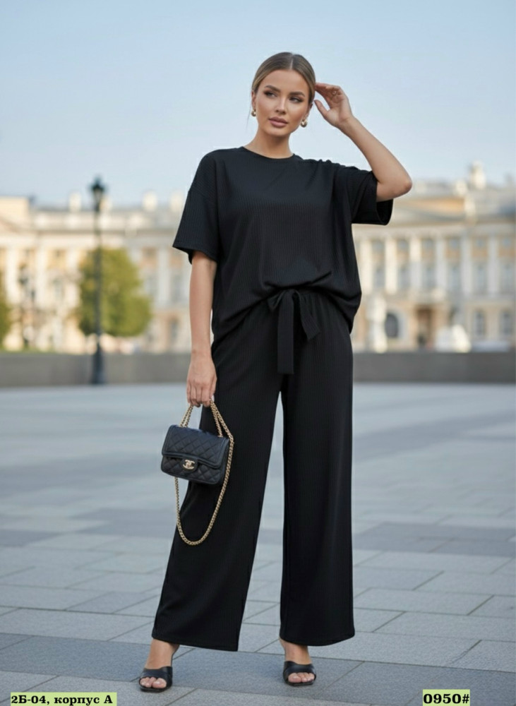 Купить Женский костюм черный оптом Садовод Интернет-каталог Садовод интернет-каталог