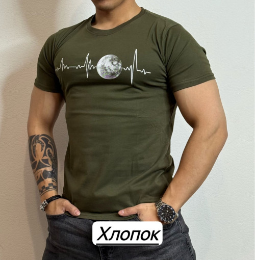 Футболка для мужчин, хлопок САДОВОД официальный интернет-каталог