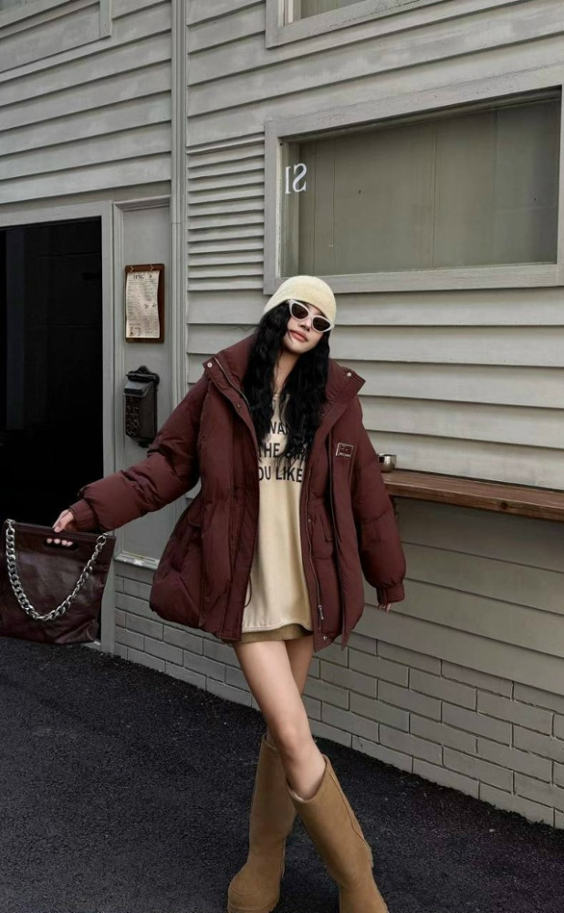 Купить Пуховик коричневый оптом Садовод Интернет-каталог Садовод интернет-каталог