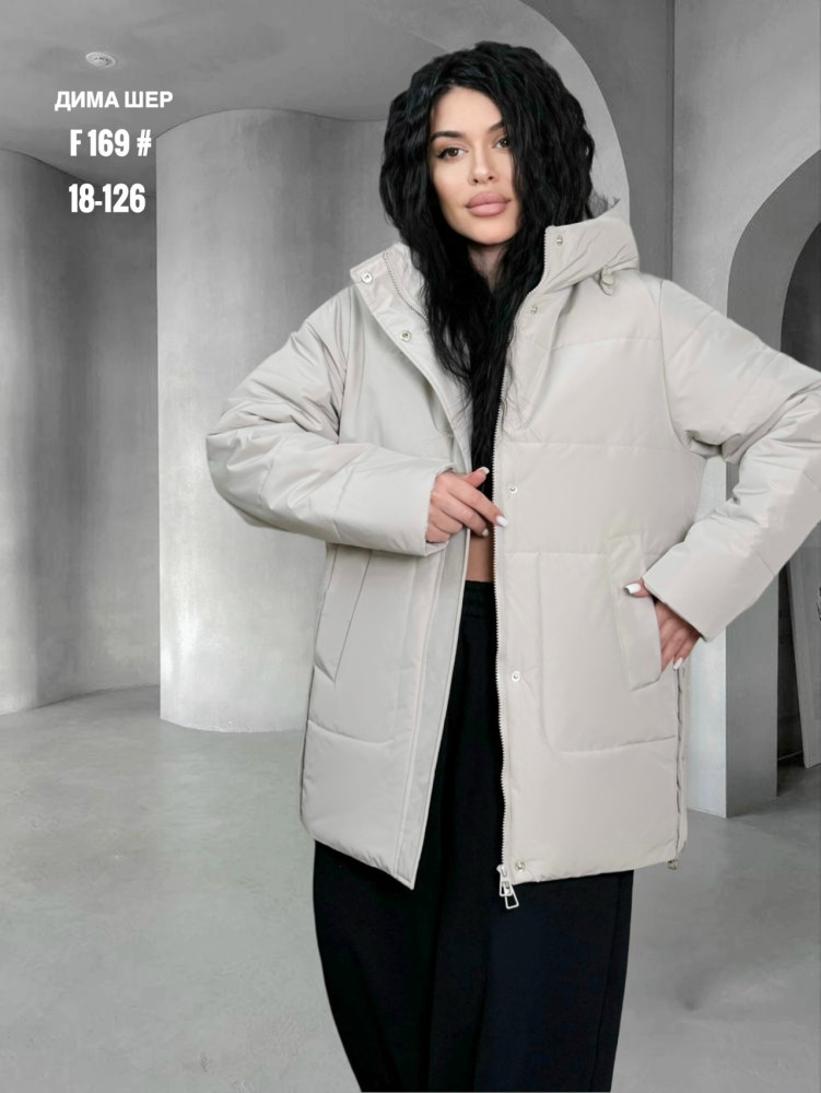 Купить Куртка женская светло-серая оптом Садовод Интернет-каталог Садовод интернет-каталог