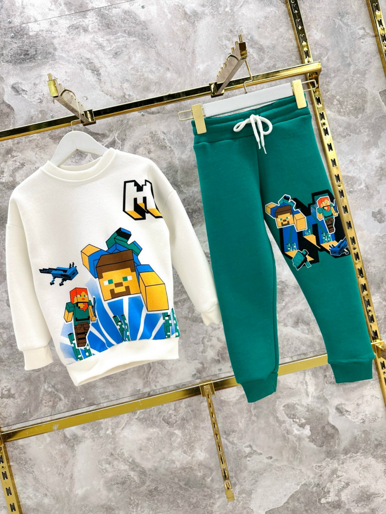 Купить Детский костюм зеленый оптом Садовод Интернет-каталог Садовод интернет-каталог