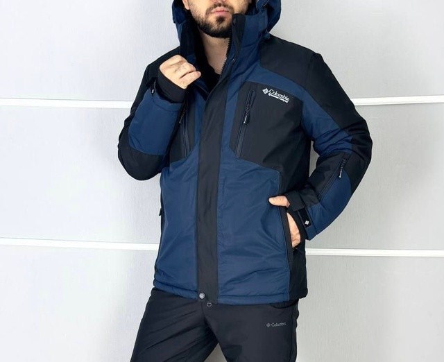 Купить Куртка мужская синяя оптом Садовод Интернет-каталог Садовод интернет-каталог