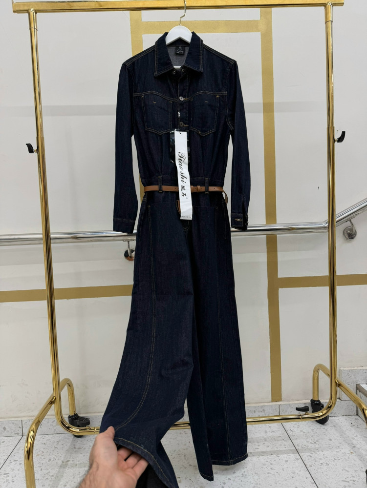 Купить Женский комбинезон темно-синий оптом Садовод Интернет-каталог Садовод интернет-каталог