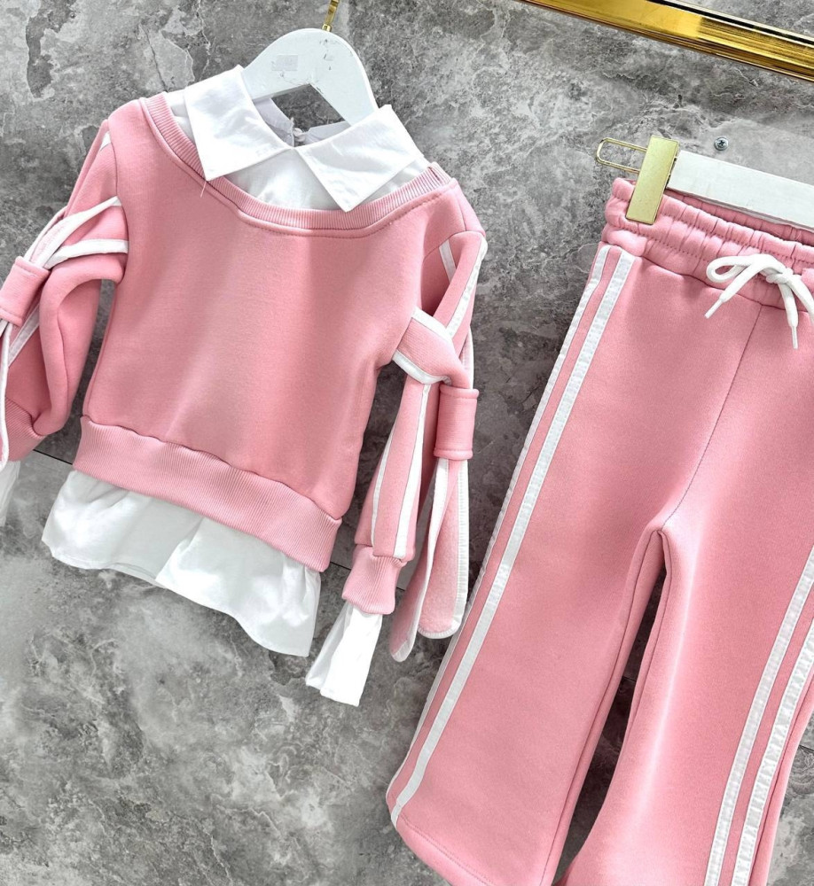 Купить Детский костюм розовый оптом Садовод Интернет-каталог Садовод интернет-каталог