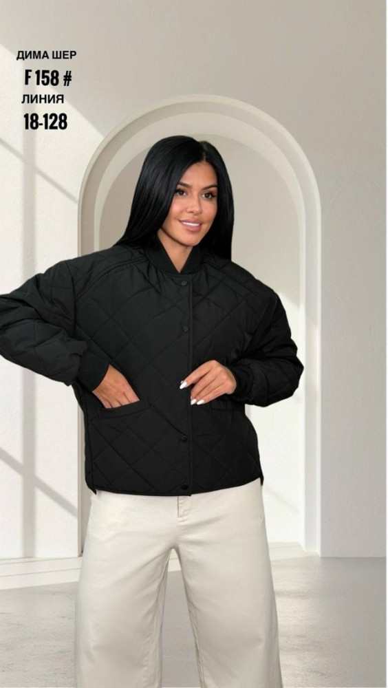 Купить Куртка женская черная оптом Садовод Интернет-каталог Садовод интернет-каталог