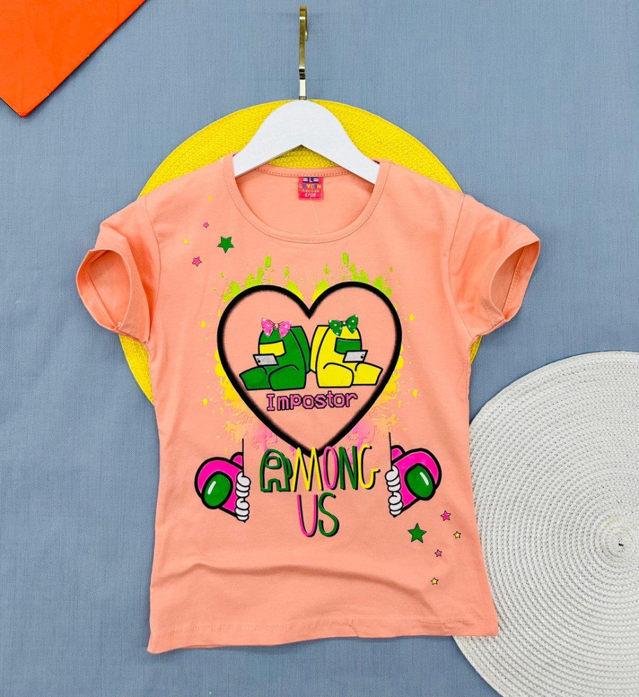 Купить Детская футболка оранжевая оптом Садовод Интернет-каталог Садовод интернет-каталог