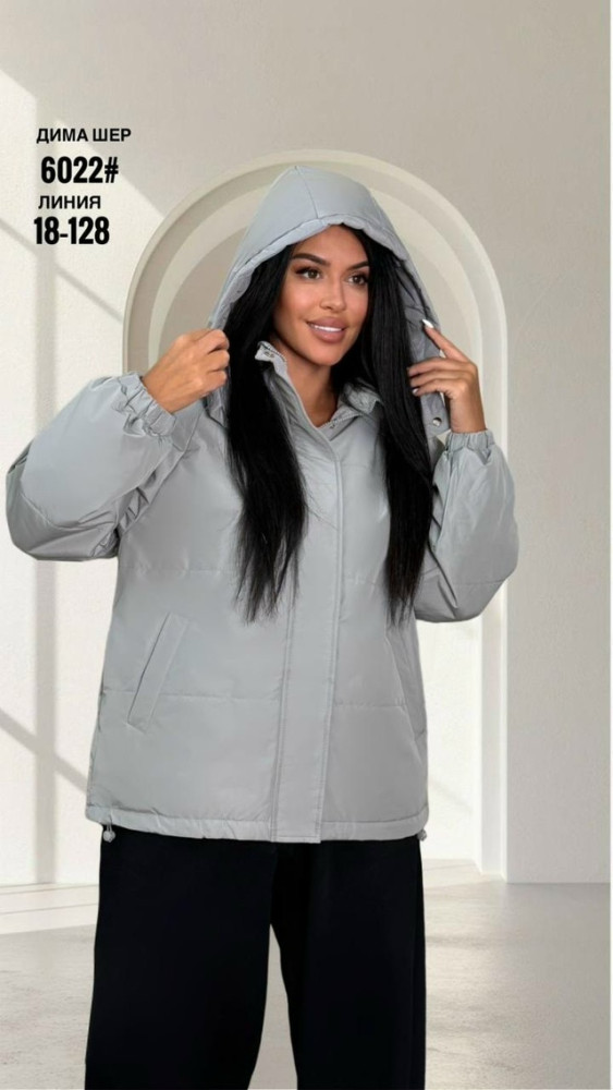 Купить Куртка женская серая оптом Садовод Интернет-каталог Садовод интернет-каталог