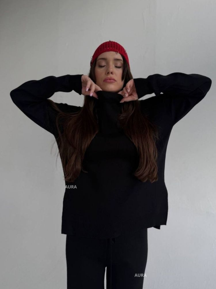 Купить Женский костюм черный оптом Садовод Интернет-каталог Садовод интернет-каталог