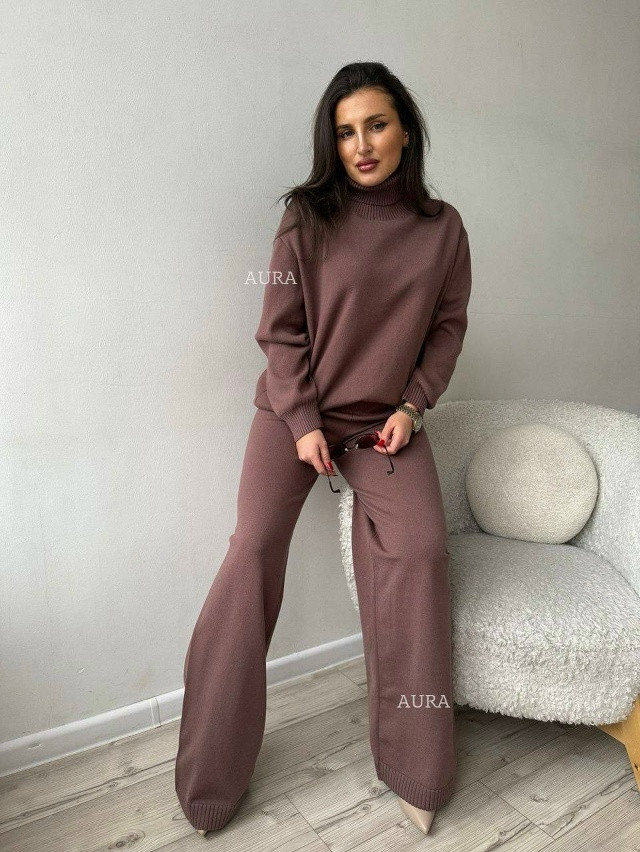 Купить Женский костюм коричневый оптом Садовод Интернет-каталог Садовод интернет-каталог