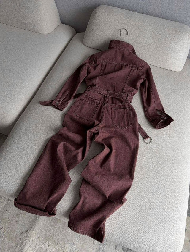 Купить Женский комбинезон коричневый оптом Садовод Интернет-каталог Садовод интернет-каталог