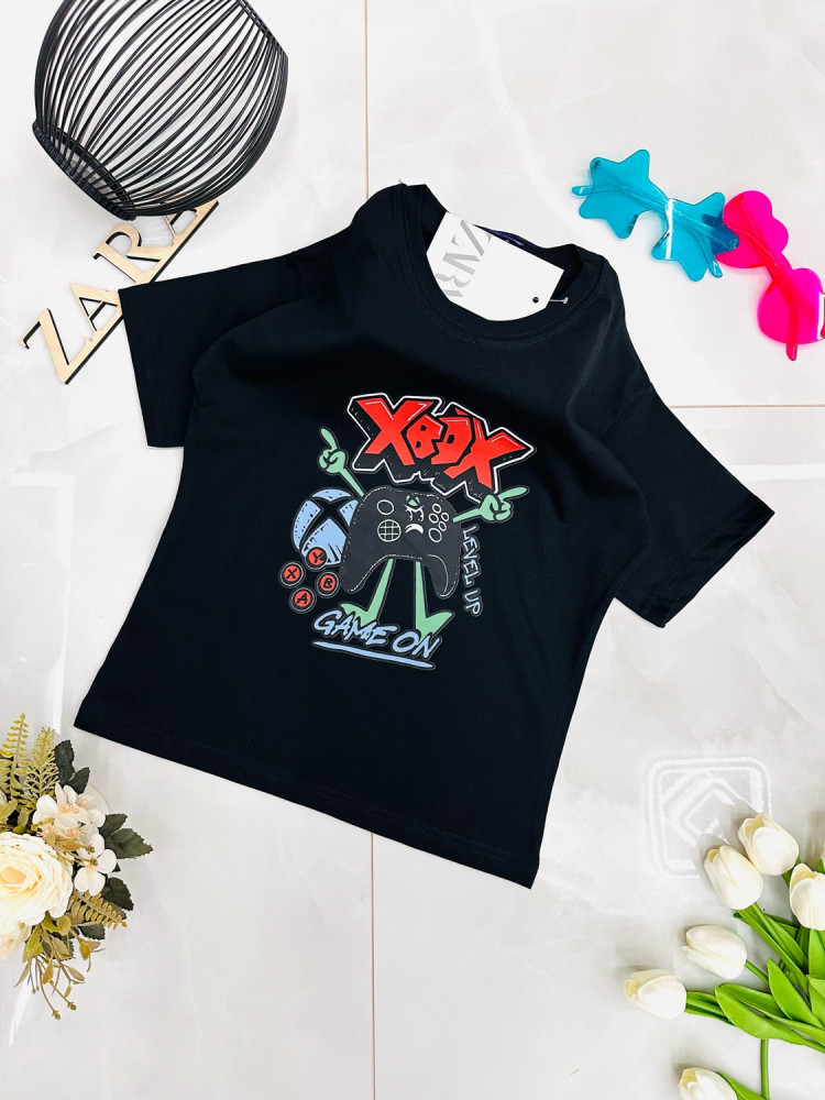 Купить Детская футболка черная оптом Садовод Интернет-каталог Садовод интернет-каталог