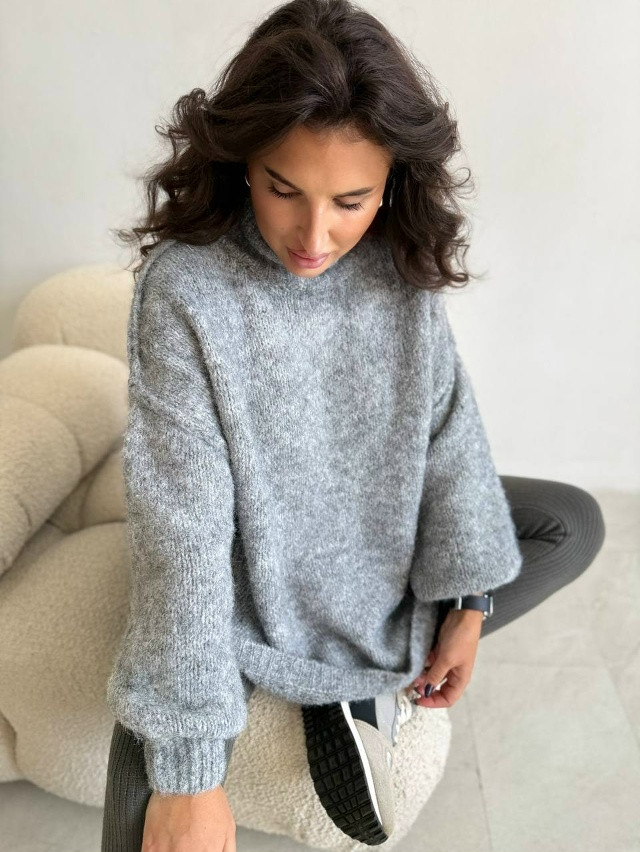 Купить Женская кофта серая оптом Садовод Интернет-каталог Садовод интернет-каталог