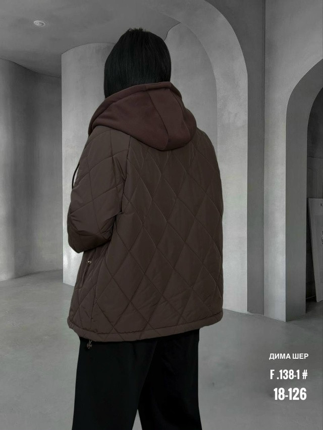 Купить Куртка женская коричневая оптом Садовод Интернет-каталог Садовод интернет-каталог