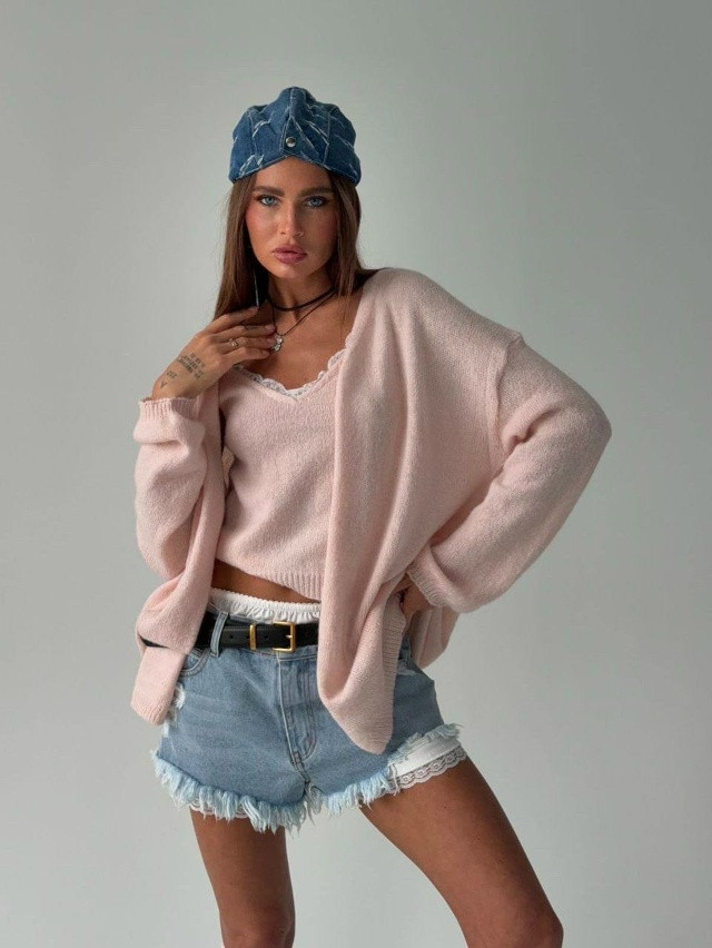 Купить Кардиган + майка оптом Садовод Интернет-каталог Садовод интернет-каталог