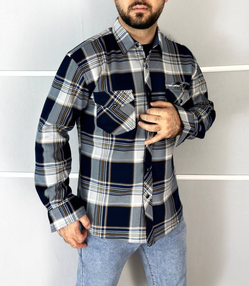 Купить Мужская рубашка коричневая оптом Садовод Интернет-каталог Садовод интернет-каталог