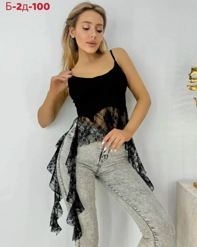 Купить Женская майка черная оптом Садовод Интернет-каталог Садовод интернет-каталог