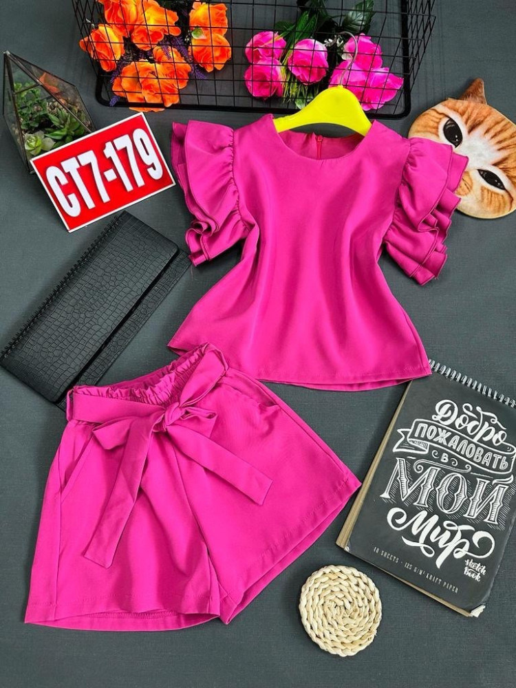 Купить Детский костюм розовый оптом Садовод Интернет-каталог Садовод интернет-каталог