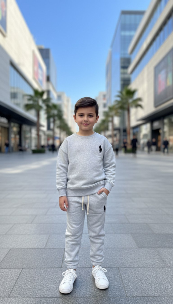 Купить Детский костюм серый оптом Садовод Интернет-каталог Садовод интернет-каталог