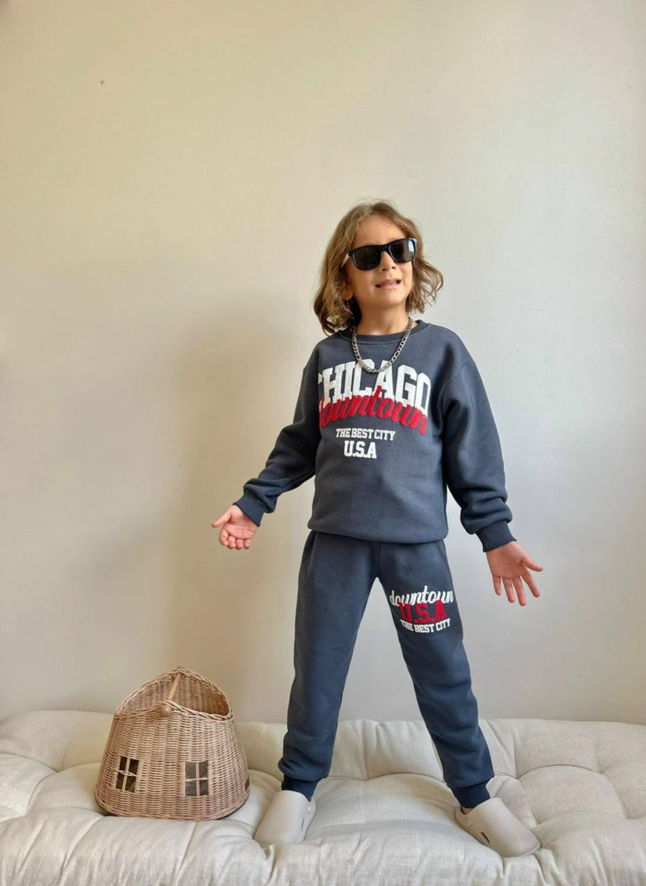 Купить Детский костюм синий оптом Садовод Интернет-каталог Садовод интернет-каталог