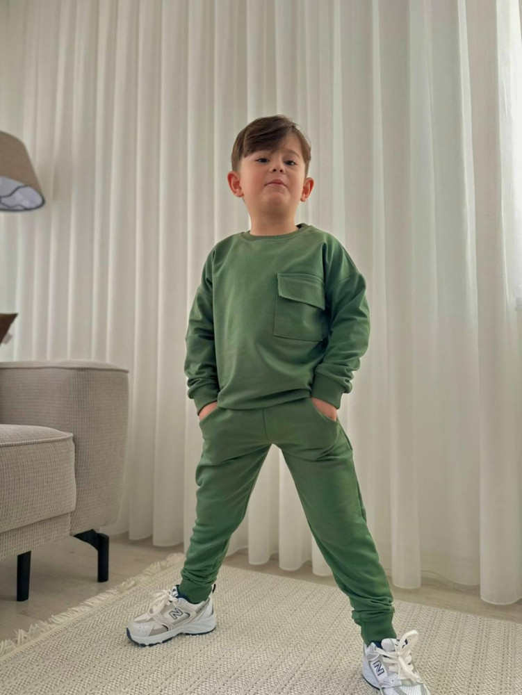 Купить Детский костюм зеленый оптом Садовод Интернет-каталог Садовод интернет-каталог