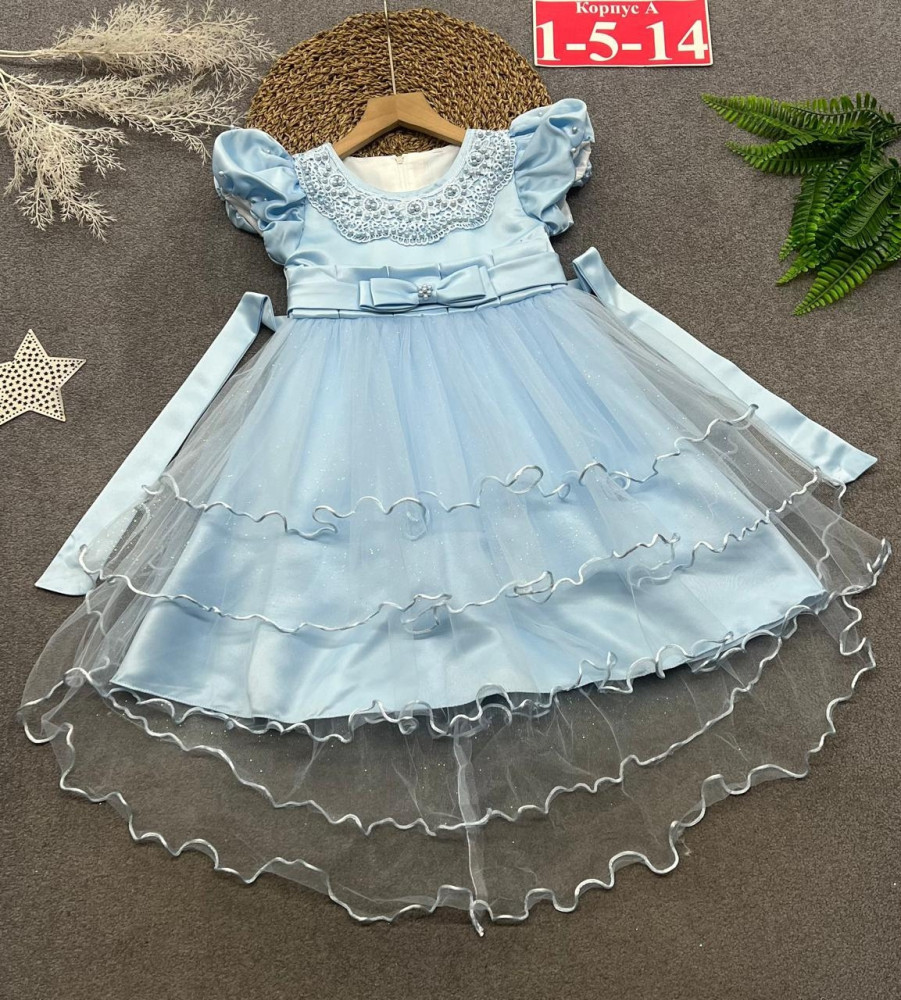 Купить Платье голубое оптом Садовод Интернет-каталог Садовод интернет-каталог