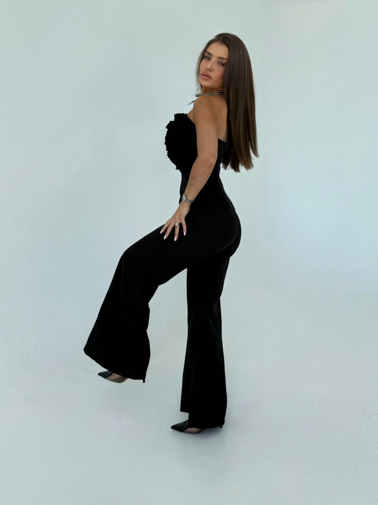 Купить Женский комбинезон черный оптом Садовод Интернет-каталог Садовод интернет-каталог